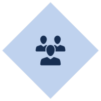 An icon for IGS's Employee Engagement and Development services, one of the core business improvement solutions provided by the Integris Groups Services team